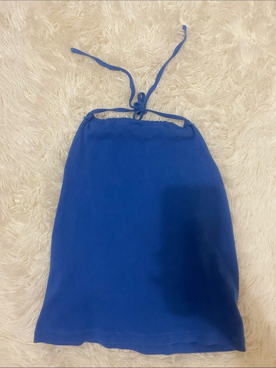 Brandy Melville Tops - Electric Blue Halter Top